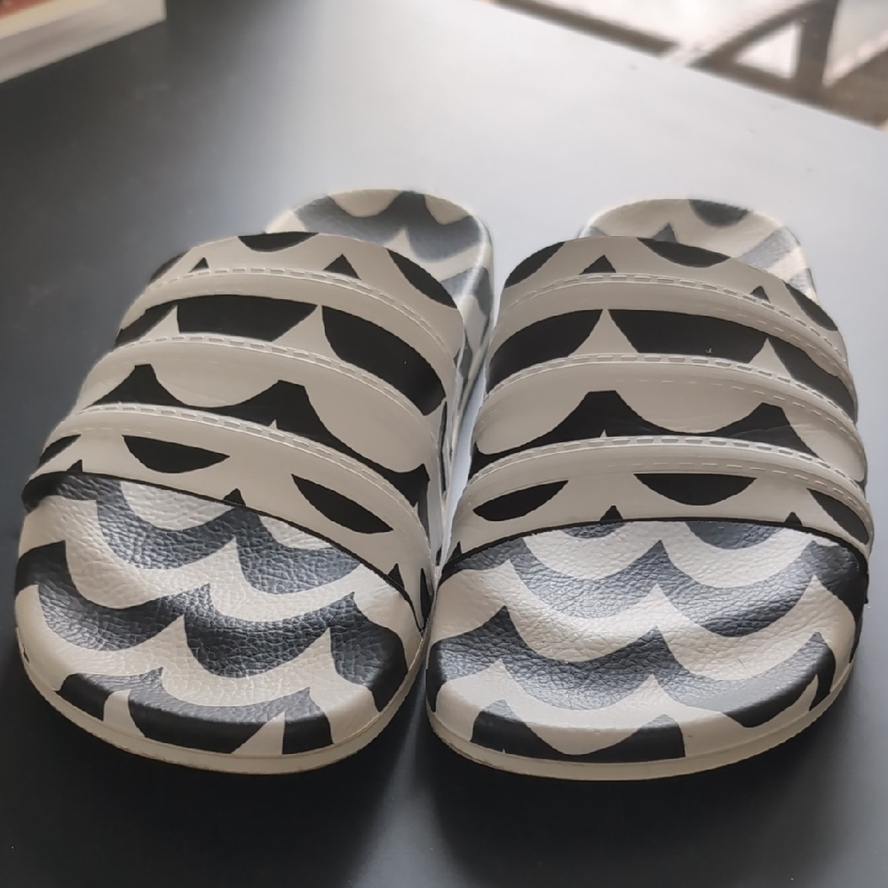 adidas Black and White Women's Sandals